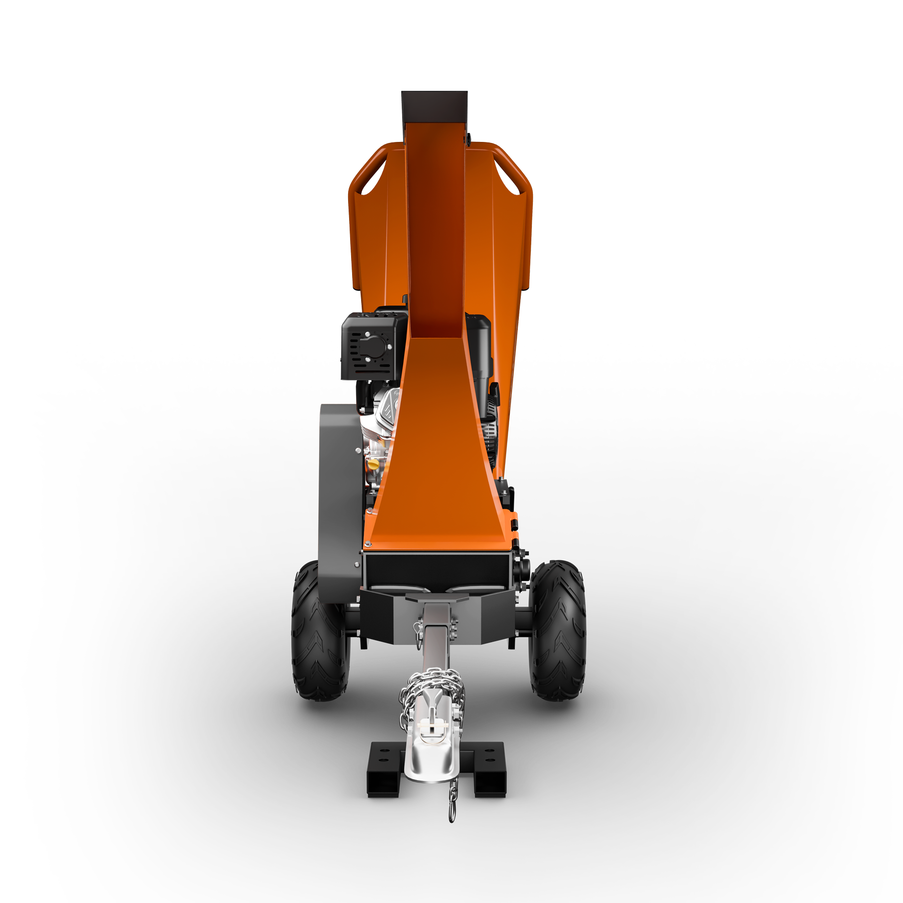066006 Husqvarna wood chipper back view