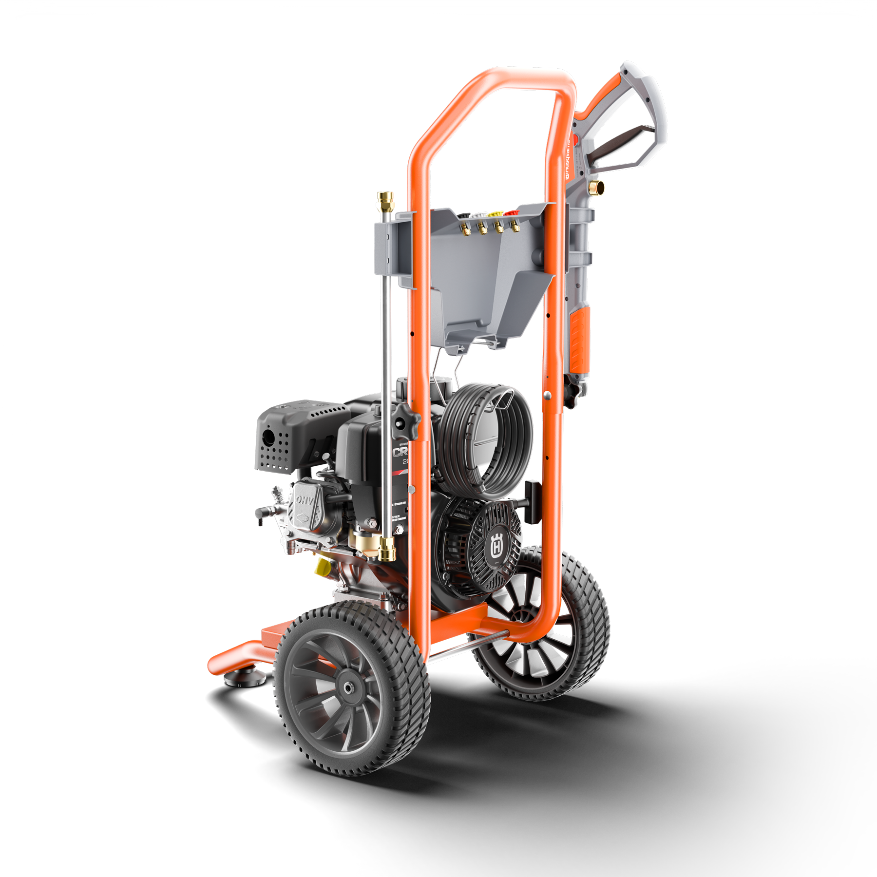 022012 Husqvarna pressure washer back angle view