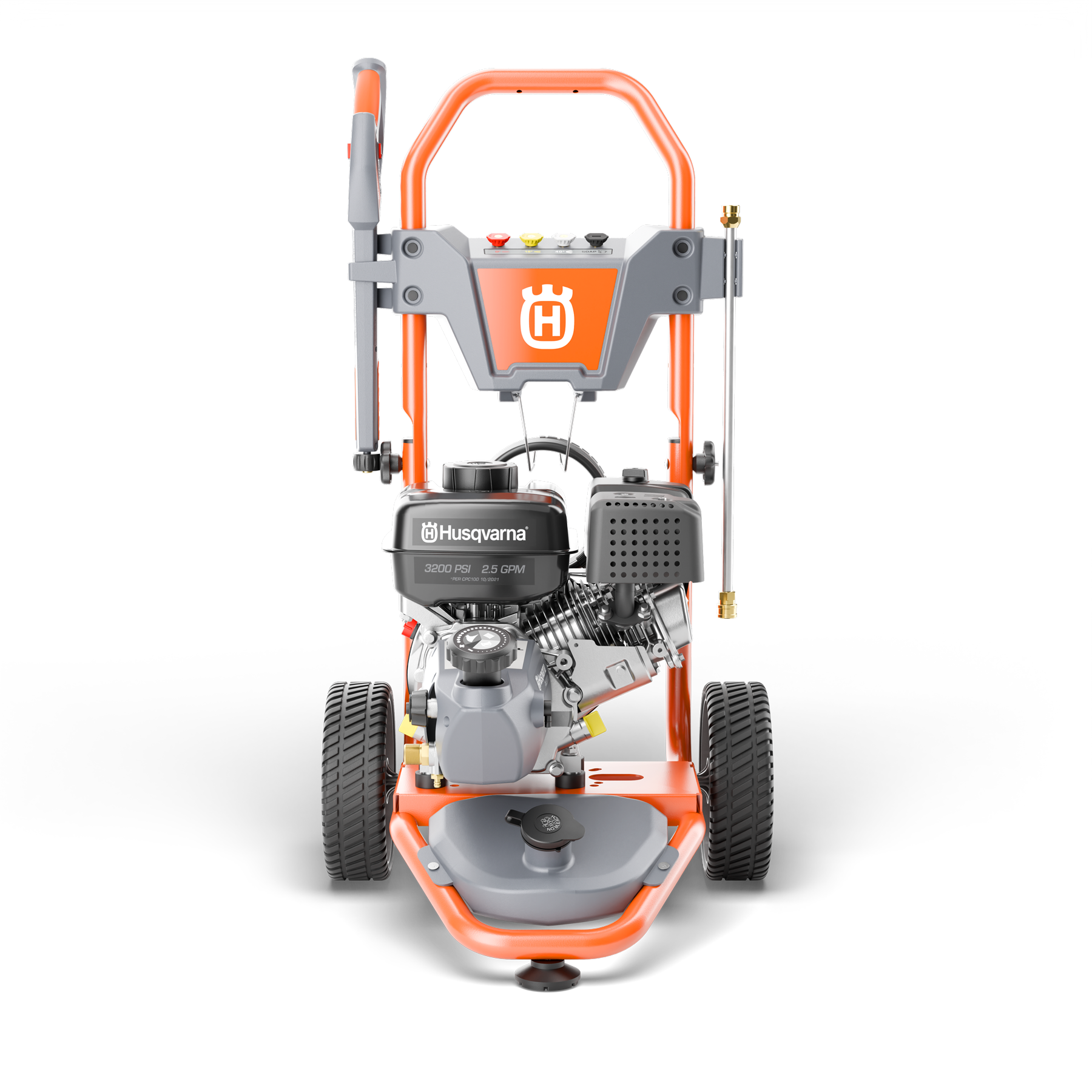 022013 Husqvarna pressure washer front view