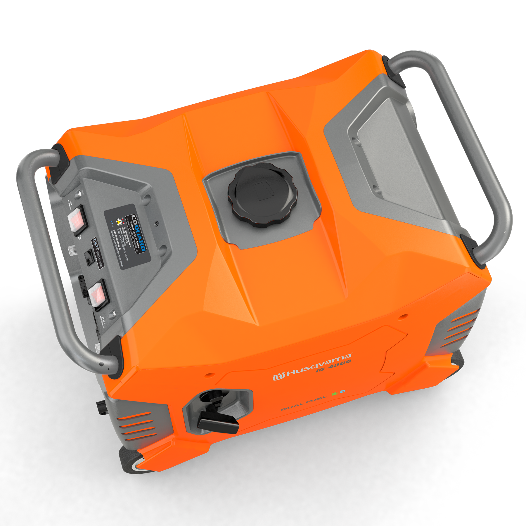 033039 Husqvarna inverter generator top view